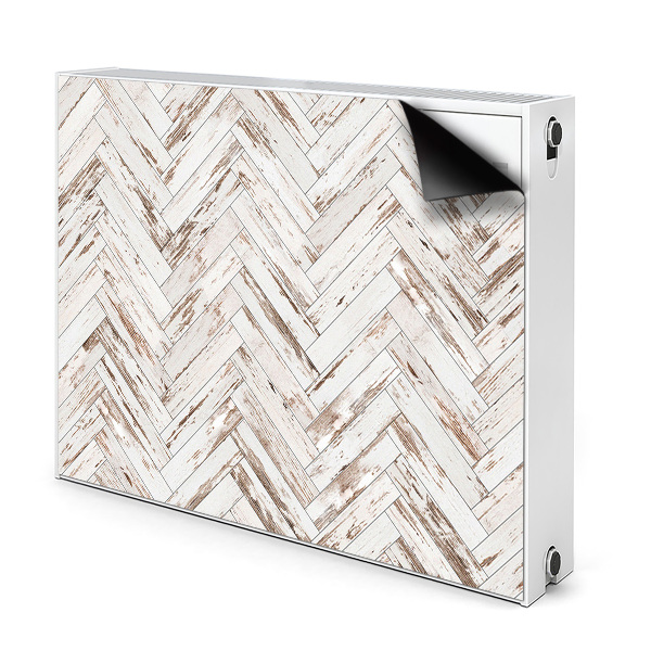 Cobertura magnética para radiador Piso de madeira