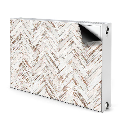 Cobertura magnética para radiador Piso de madeira