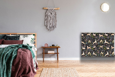 Cobertura magnética para radiador Animais da floresta