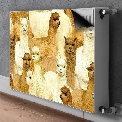 Cobertura magnética para radiador Alpacas