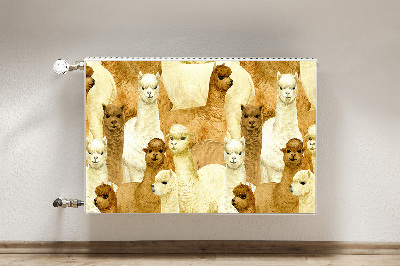 Cobertura magnética para radiador Alpacas