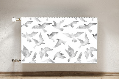 Capa magnética para radiador Pássaros