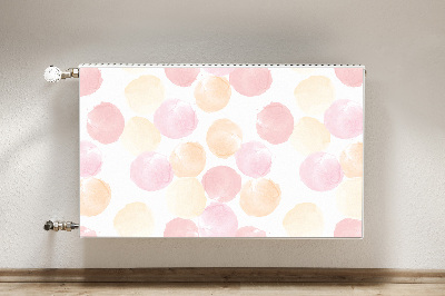 Cobertura magnética para radiador Pontos pastel