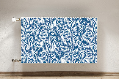 Capa magnética para radiador Folhas geométricas