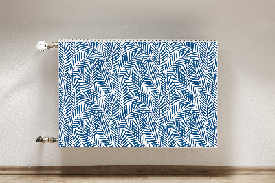 Capa magnética para radiador Folhas geométricas