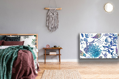 Cobertura magnética para radiador pássaros da primavera