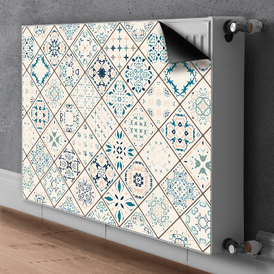 Capa magnética para radiador Composição de ladrilhos