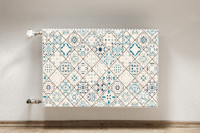 Capa magnética para radiador Composição de ladrilhos