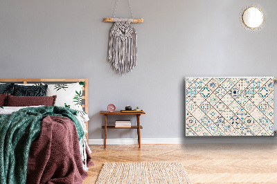 Capa magnética para radiador Composição de ladrilhos