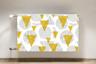 Cobertura magnética para radiador Círculos e triângulos