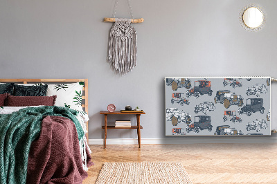 Cobertura magnética para radiador Carros clássicos