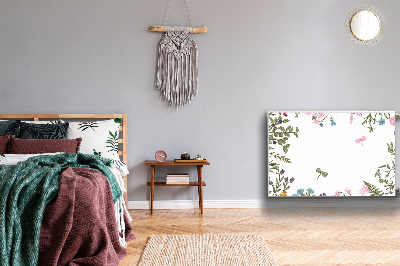 Capa magnética para radiador Flores da primavera