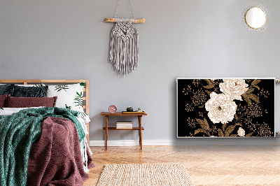 Cobertura magnética para radiador Rosas estilo retrô