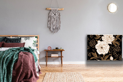 Cobertura magnética para radiador Rosas estilo retrô