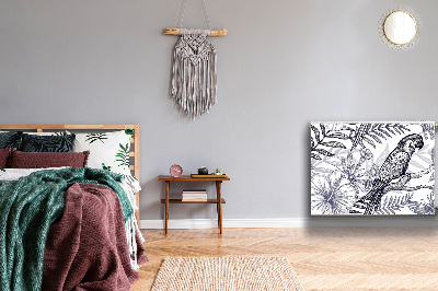 Cobertura magnética para radiador Papagaio esboçado