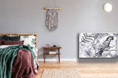 Cobertura magnética para radiador Papagaio esboçado