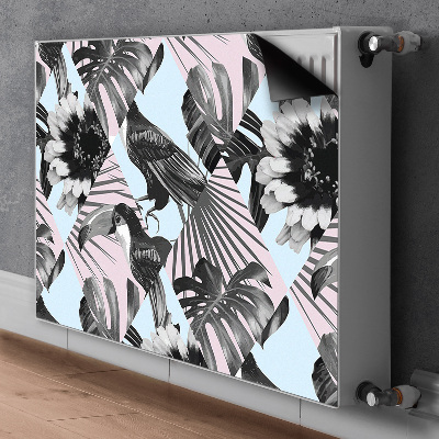 Cobertura magnética para radiador Patchwork tropical