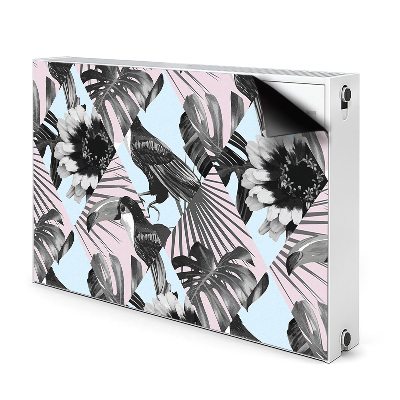 Cobertura magnética para radiador Patchwork tropical
