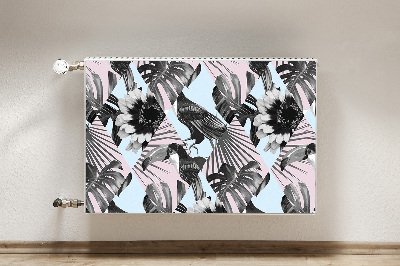 Cobertura magnética para radiador Patchwork tropical