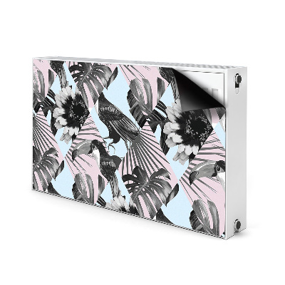 Cobertura magnética para radiador Patchwork tropical