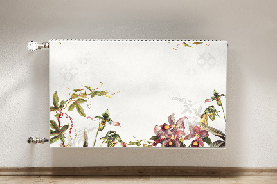 Cobertura magnética para radiador Flora exótica