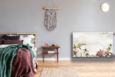 Cobertura magnética para radiador Flora exótica