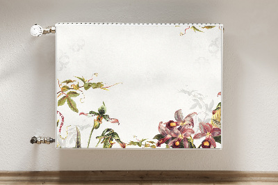 Cobertura magnética para radiador Flora exótica