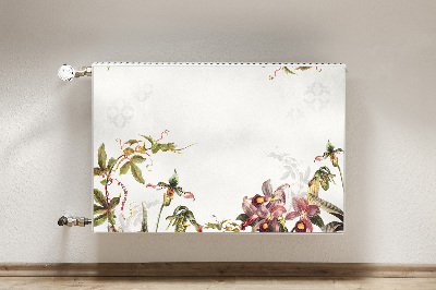 Cobertura magnética para radiador Flora exótica