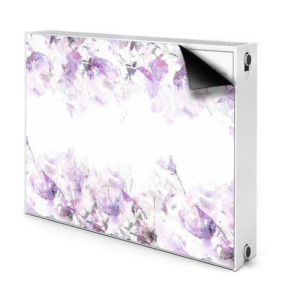 Capa magnética para radiador Abstração floral