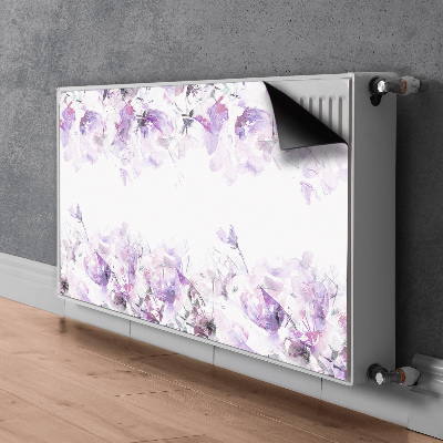 Capa magnética para radiador Abstração floral