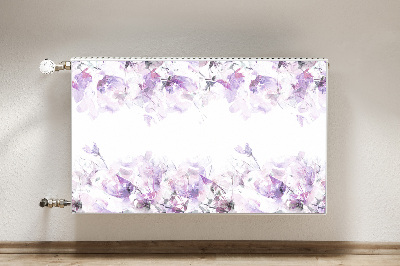 Capa magnética para radiador Abstração floral