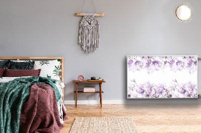 Capa magnética para radiador Abstração floral