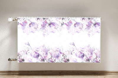 Capa magnética para radiador Abstração floral