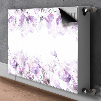 Capa magnética para radiador Abstração floral