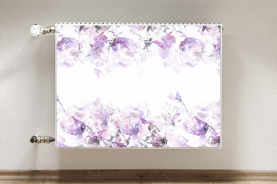 Capa magnética para radiador Abstração floral