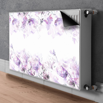 Capa magnética para radiador Abstração floral