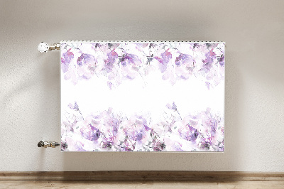 Capa magnética para radiador Abstração floral