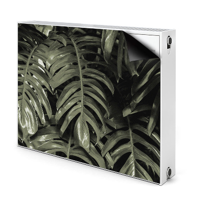 Cobertura magnética para radiador Folhas de bananeira