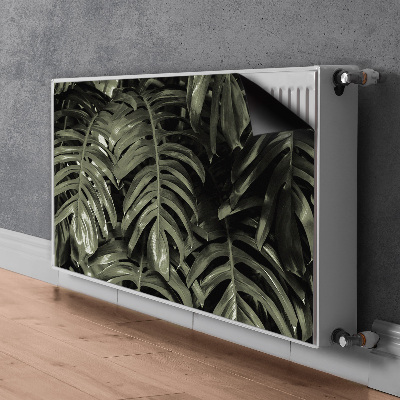 Cobertura magnética para radiador Folhas de bananeira