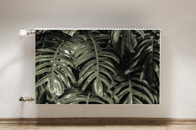 Cobertura magnética para radiador Folhas de bananeira