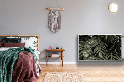 Cobertura magnética para radiador Folhas de bananeira