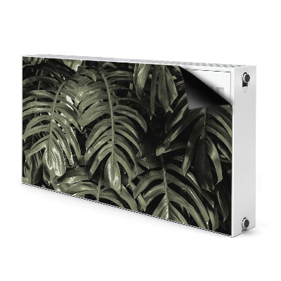 Cobertura magnética para radiador Folhas de bananeira