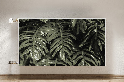 Cobertura magnética para radiador Folhas de bananeira