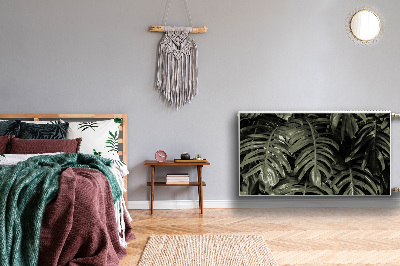 Cobertura magnética para radiador Folhas de bananeira