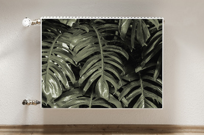 Cobertura magnética para radiador Folhas de bananeira