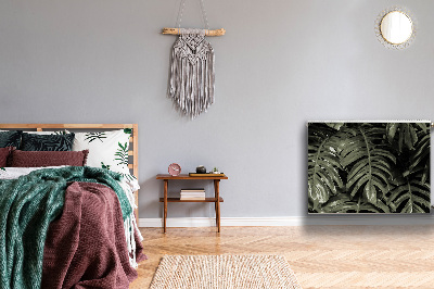 Cobertura magnética para radiador Folhas de bananeira