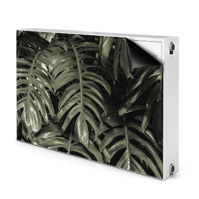 Cobertura magnética para radiador Folhas de bananeira