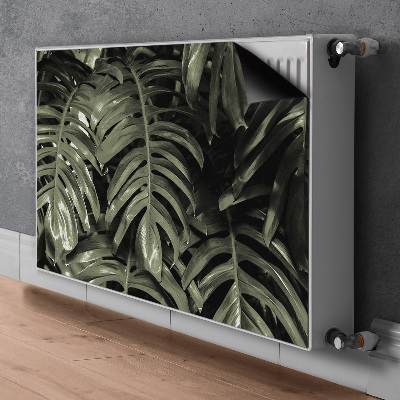 Cobertura magnética para radiador Folhas de bananeira