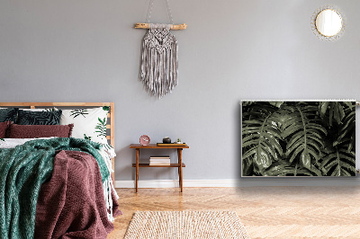 Cobertura magnética para radiador Folhas de bananeira