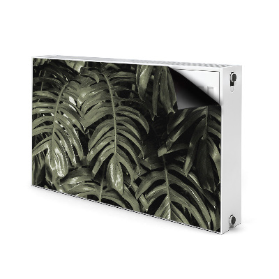 Cobertura magnética para radiador Folhas de bananeira